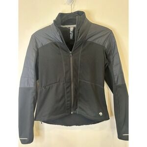 Mountain Hardwear Women's Jacket XS Black Softshell Full Zip Outdoor Performance